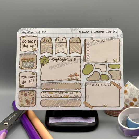 Planner & Journal Time 03 Sticker Sheet